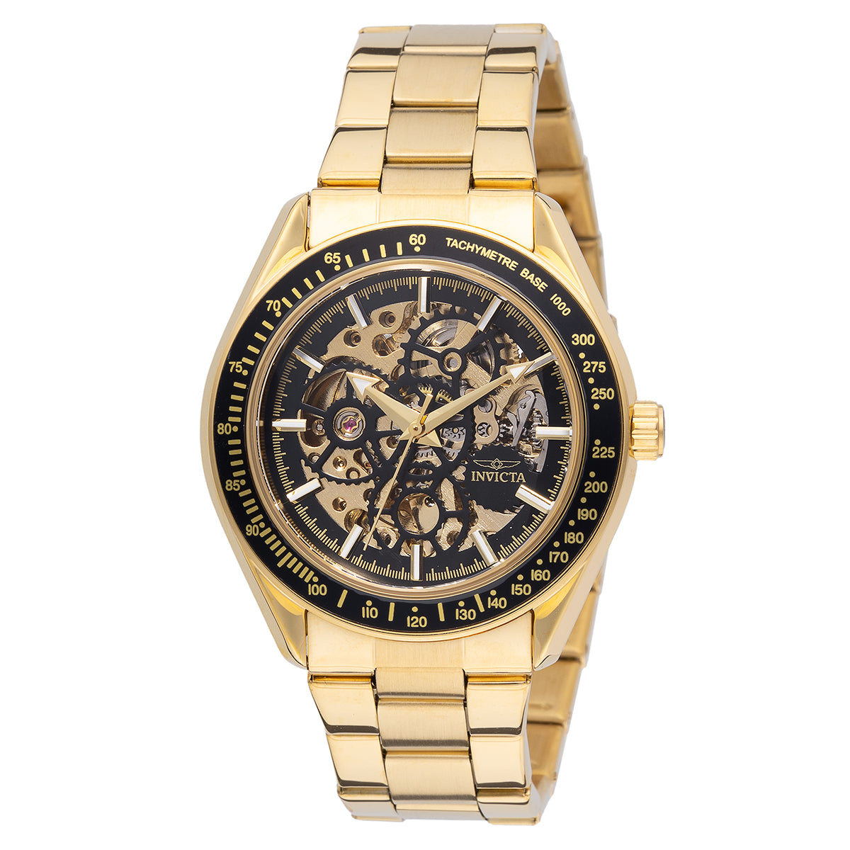 Invicta Men's 49502 Objet D Art Automatic SK008 Black Dial Watch
