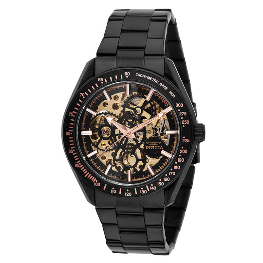 Invicta Men's 49503 Objet D Art Automatic SK008 Black Dial Watch