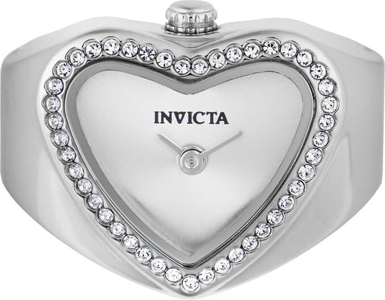 Invicta Women's 49572 Mini  Quartz 2 Hand Silver Dial Watch