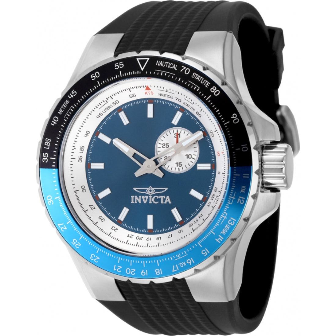 Invicta Men's 49717 Black Silicone Watch