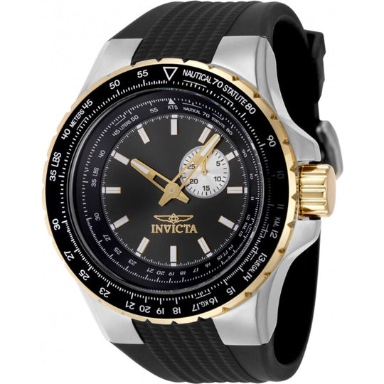 Invicta Men's 49718 Black Silicone Watch