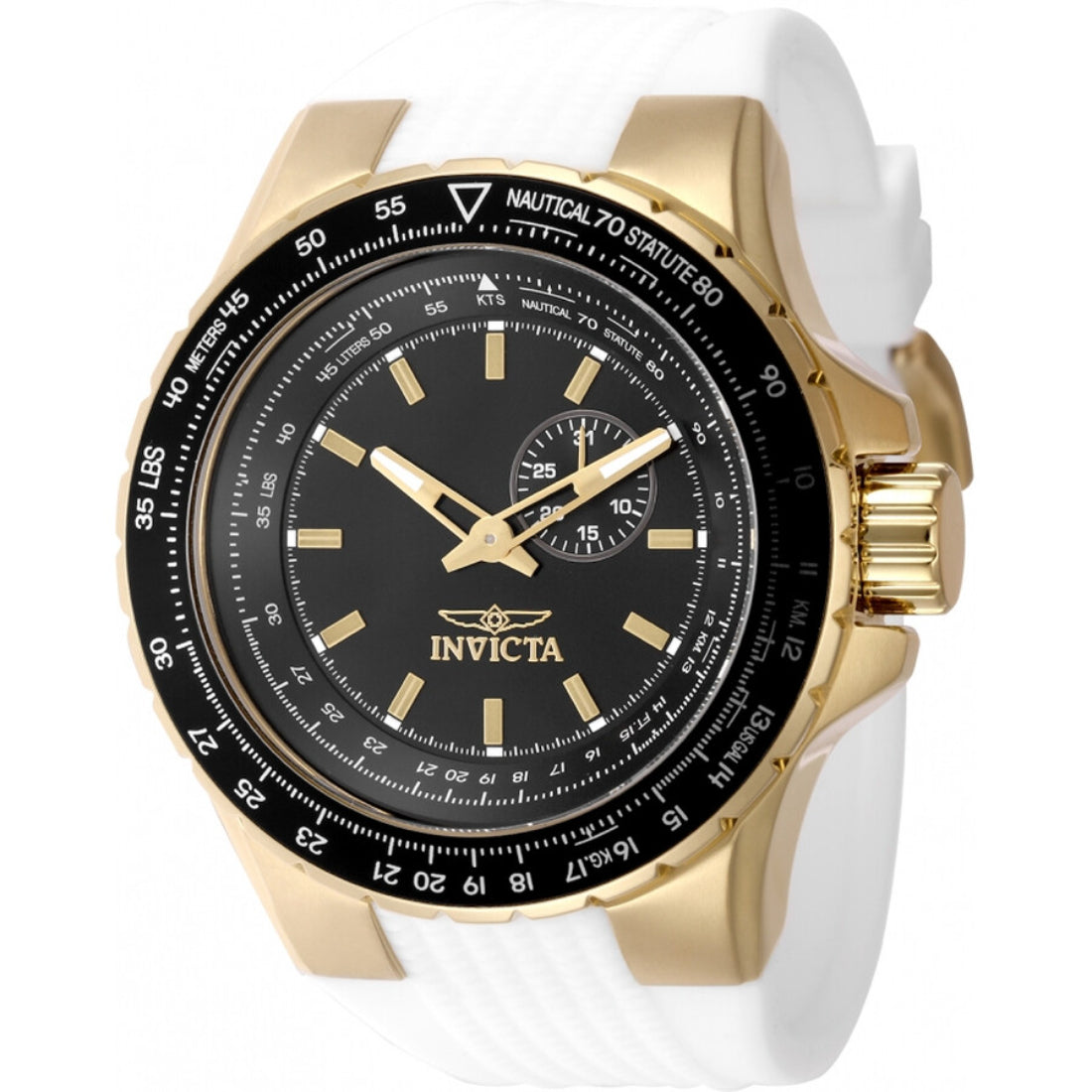 Invicta Men's 49734 White Silicone Watch