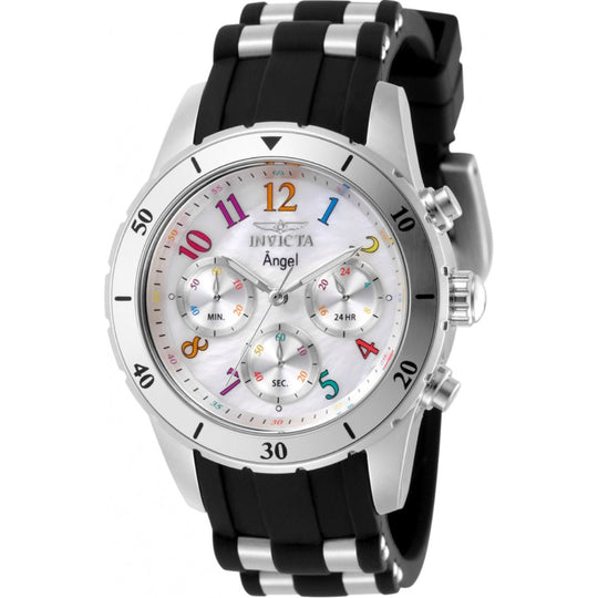 Invicta Women's 49802 Black, Steel Silicone Watch