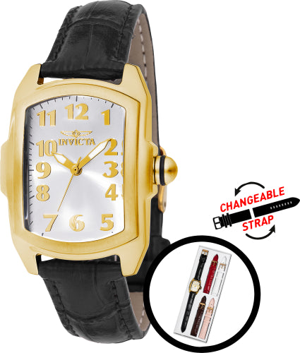 Invicta Women's 49816 Lupah Quartz PC21J Silver Dial Watch