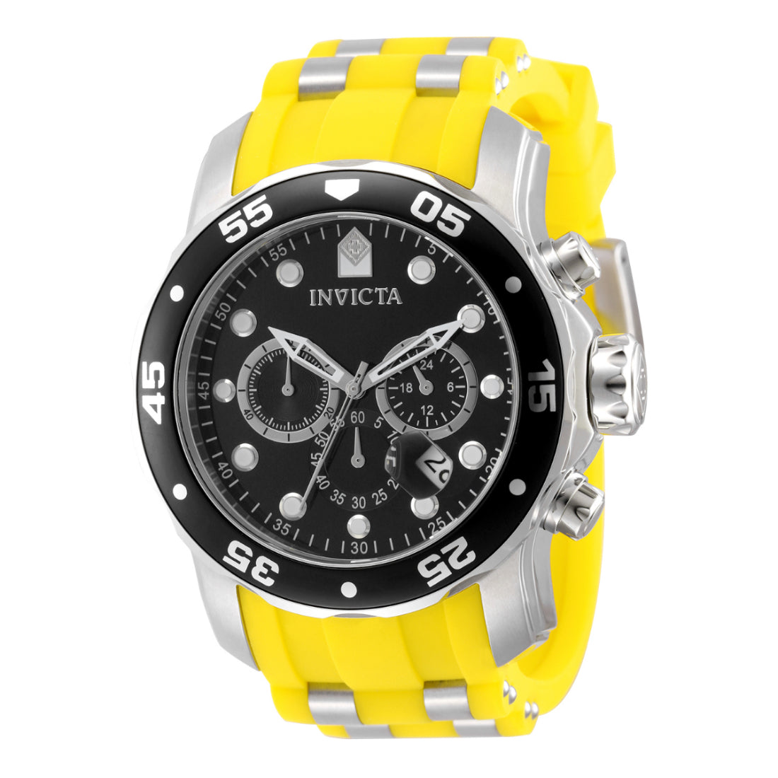Invicta Men's 49830 Yellow Silicone Watch