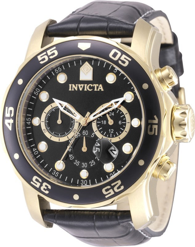 Invicta Men's 49833 Pro Diver Quartz VD53 Brass Dial Watch