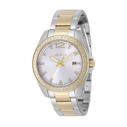 Invicta Women's 49848 Angel Quartz PC32 Silver Dial Watch