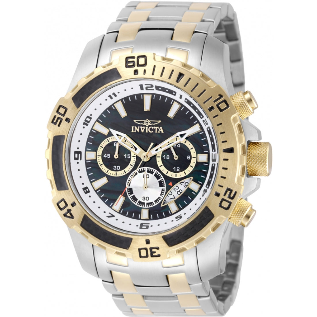Invicta Men's 49852 Gold, Steel Stainless Steel Watch