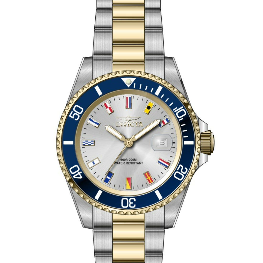 Invicta Men's 49887 Gold/Stainless Steel Stainless Steel Watch