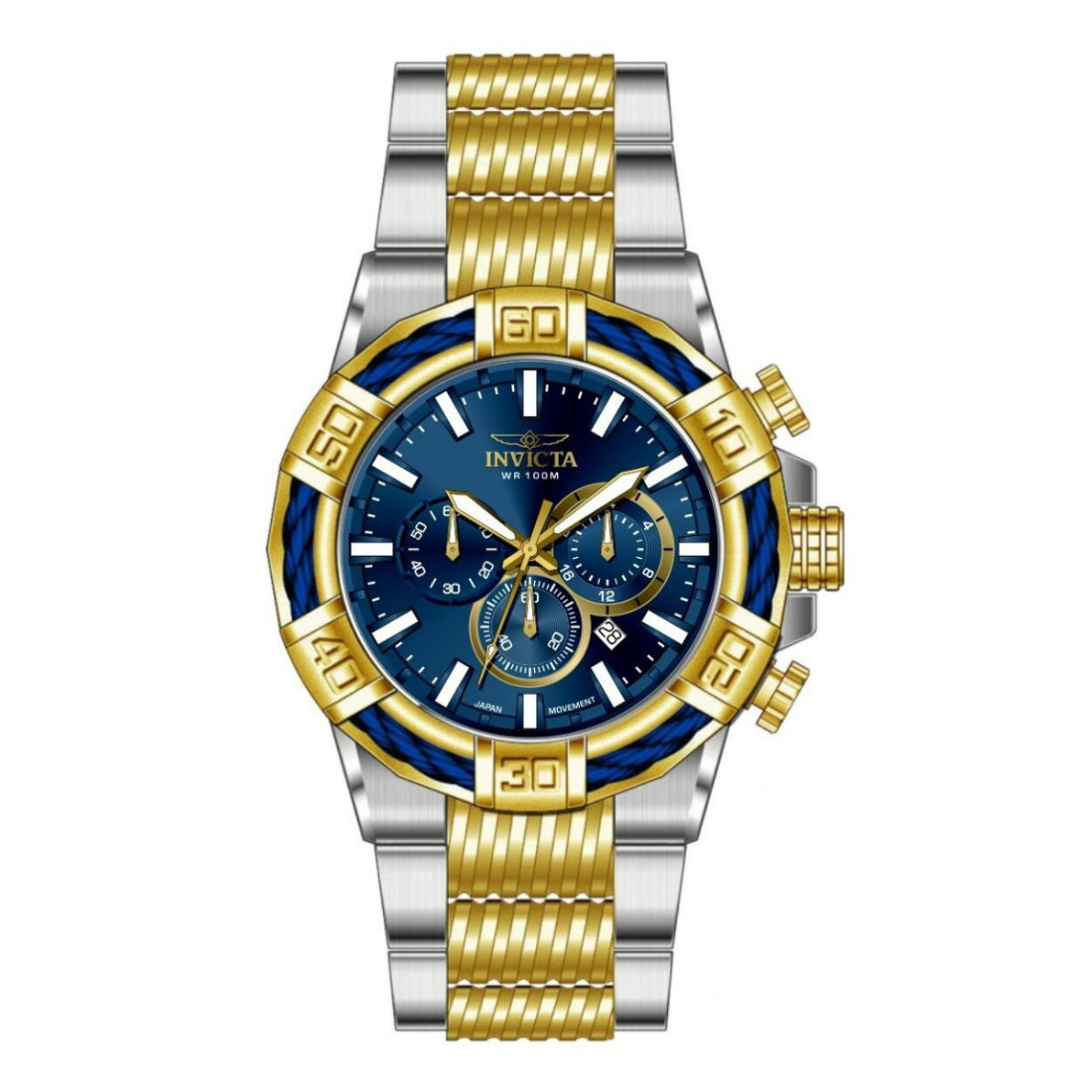 Invicta Men's 49903 Gold, Steel Stainless Steel Watch