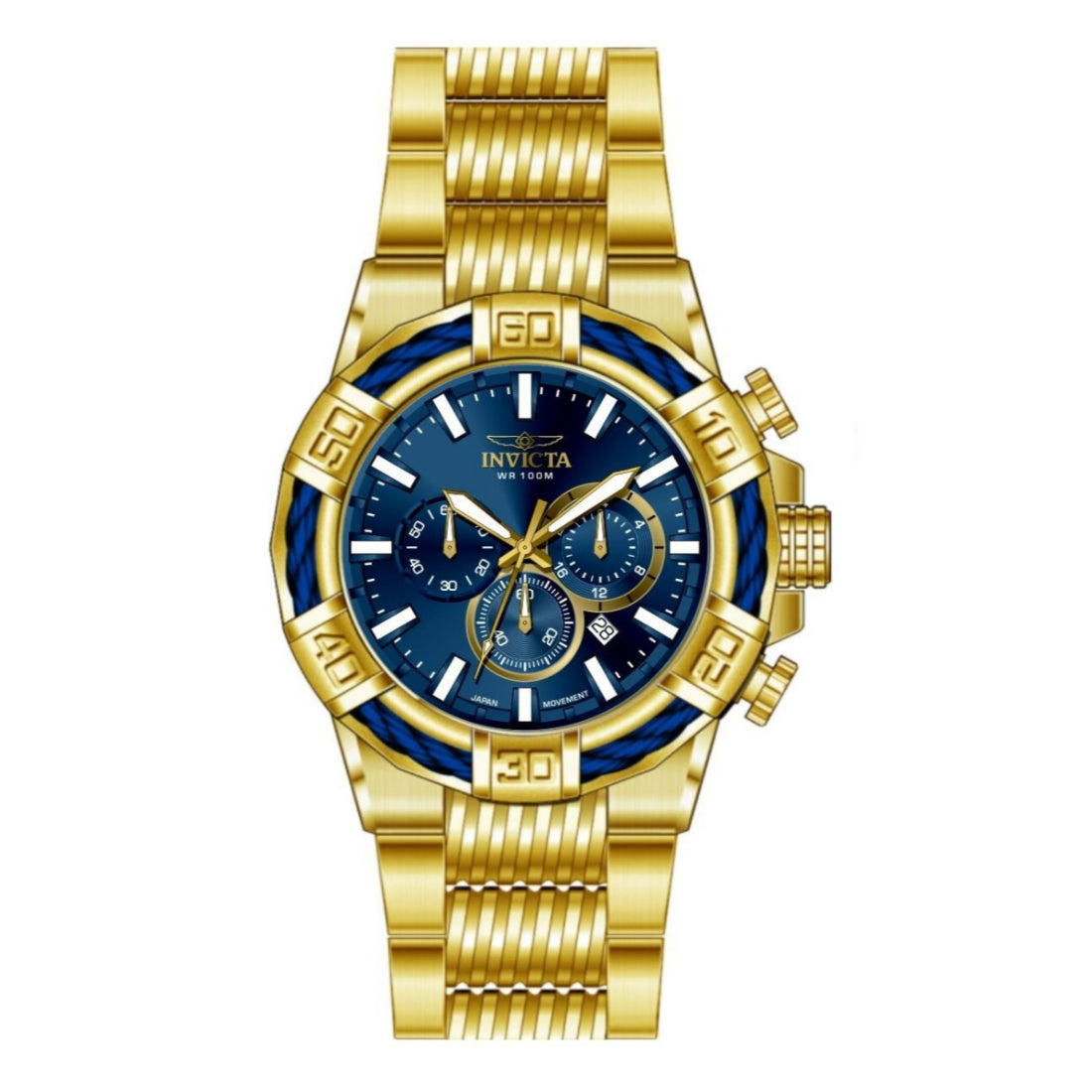 Invicta Men's 49904 Gold Stainless Steel Watch