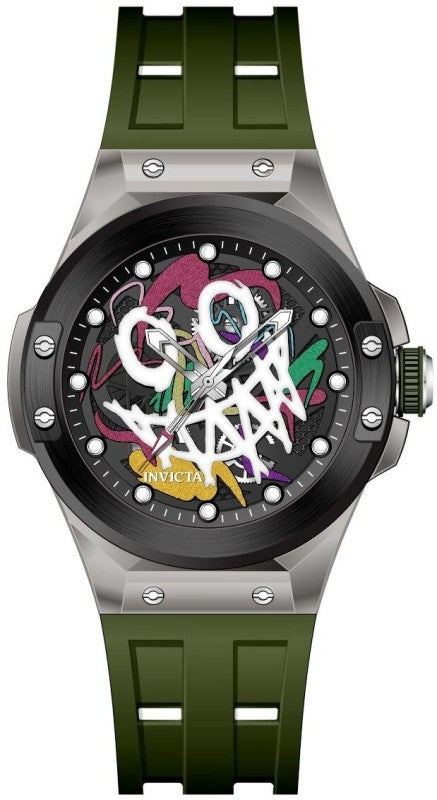 Invicta Men's 50006 Sea Base Quartz PC21 Brass, Plastic Dial Watch