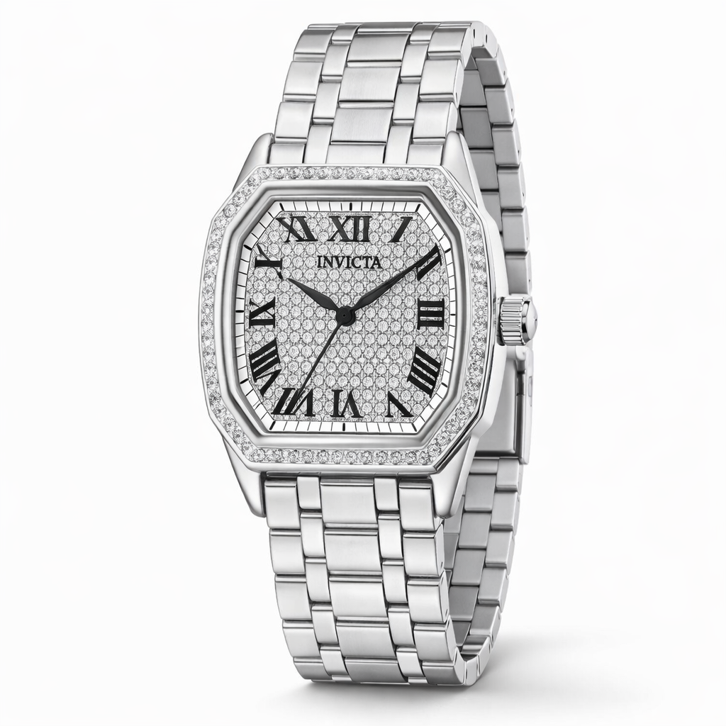Invicta Women's 50078 Wildflower Quartz PC21J Silver Dial Watch
