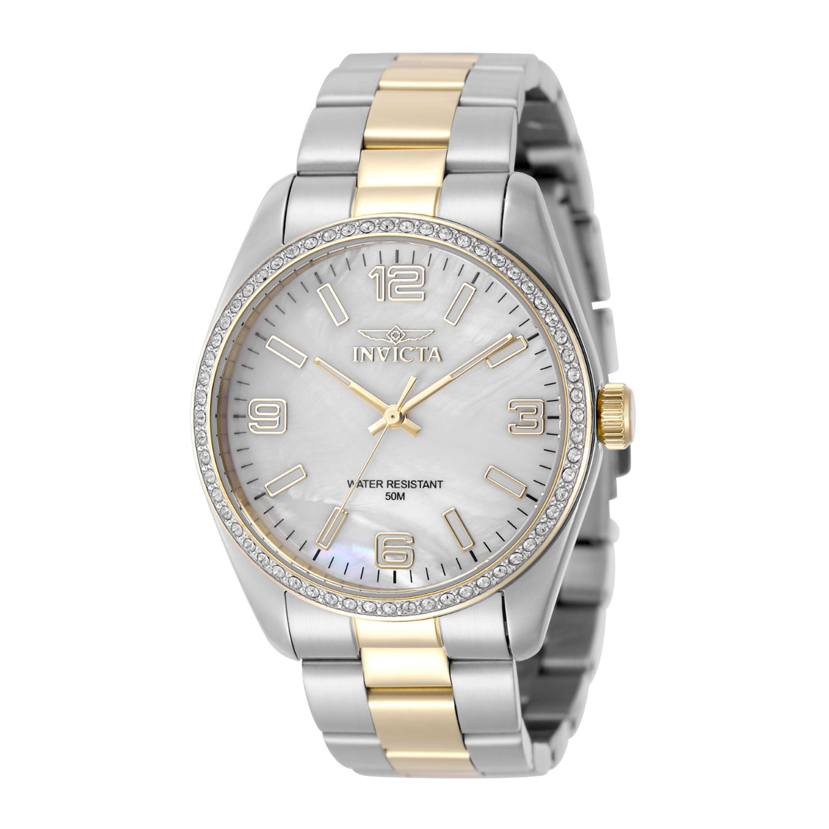 Invicta Women's 50090 Specialty Quartz PC21 White Dial Watch