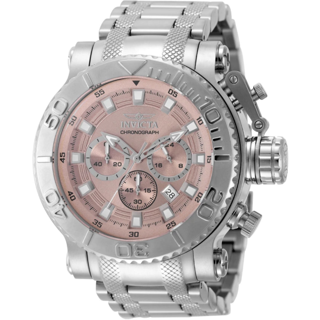 Invicta Men's 50114 Coalition Forces Quartz VD53 Pink Dial Watch
