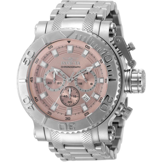 Invicta Men's 50114 Coalition Forces Quartz VD53 Pink Dial Watch