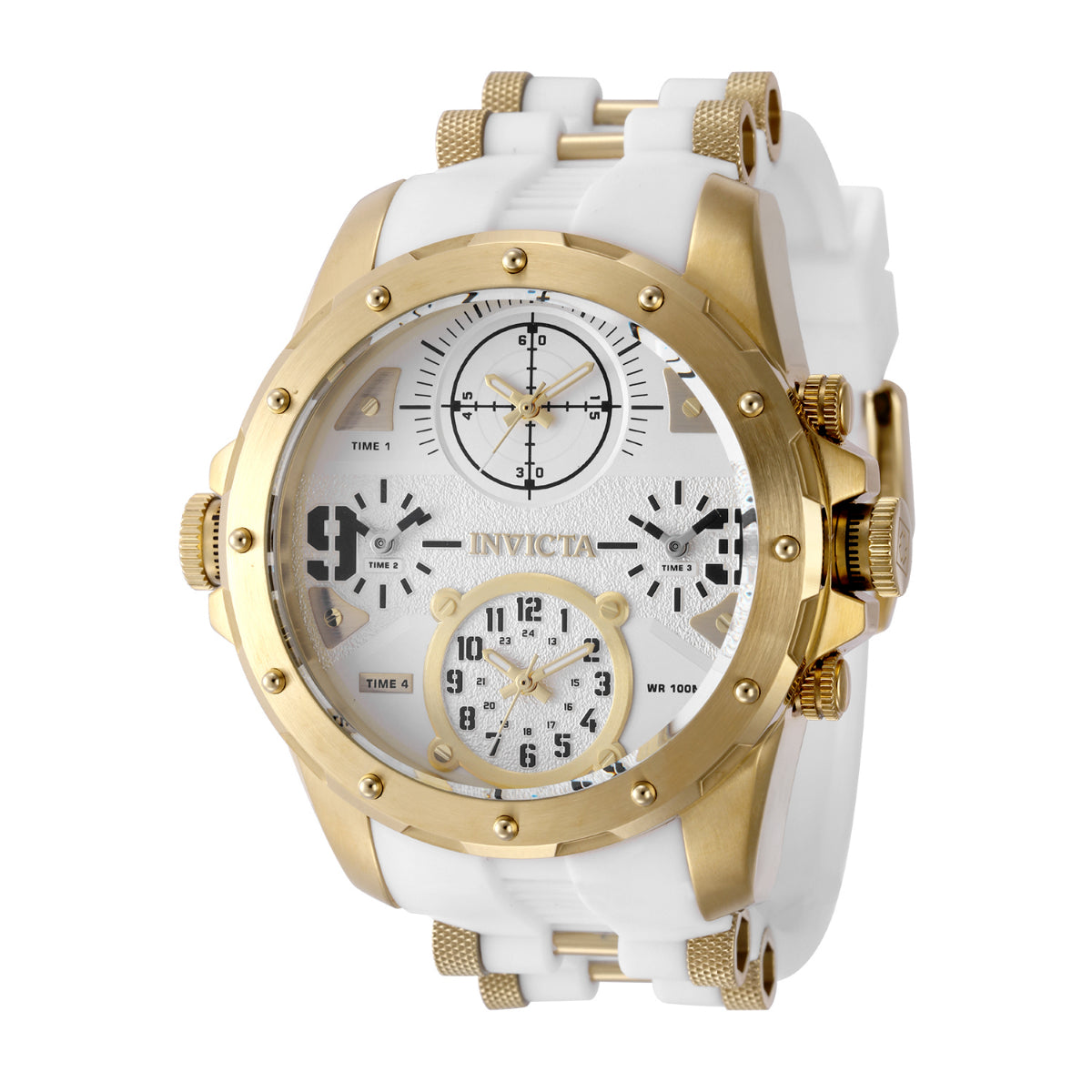 Invicta Men's 50218 Coalition Forces Quartz, Quartz PC20S, PC21S Silver Dial Watch