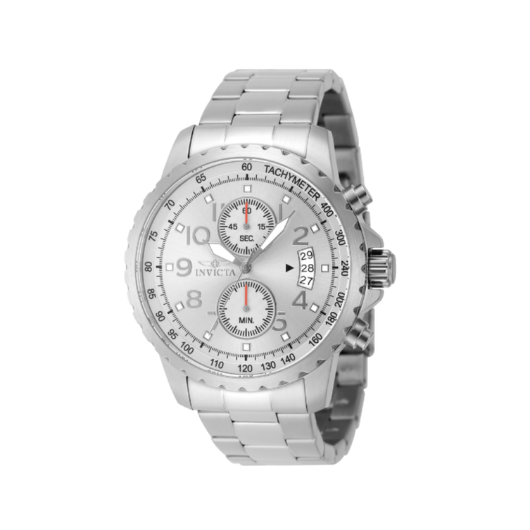 Invicta Men's Specialty Quartz MG709 Silver Dial Watch