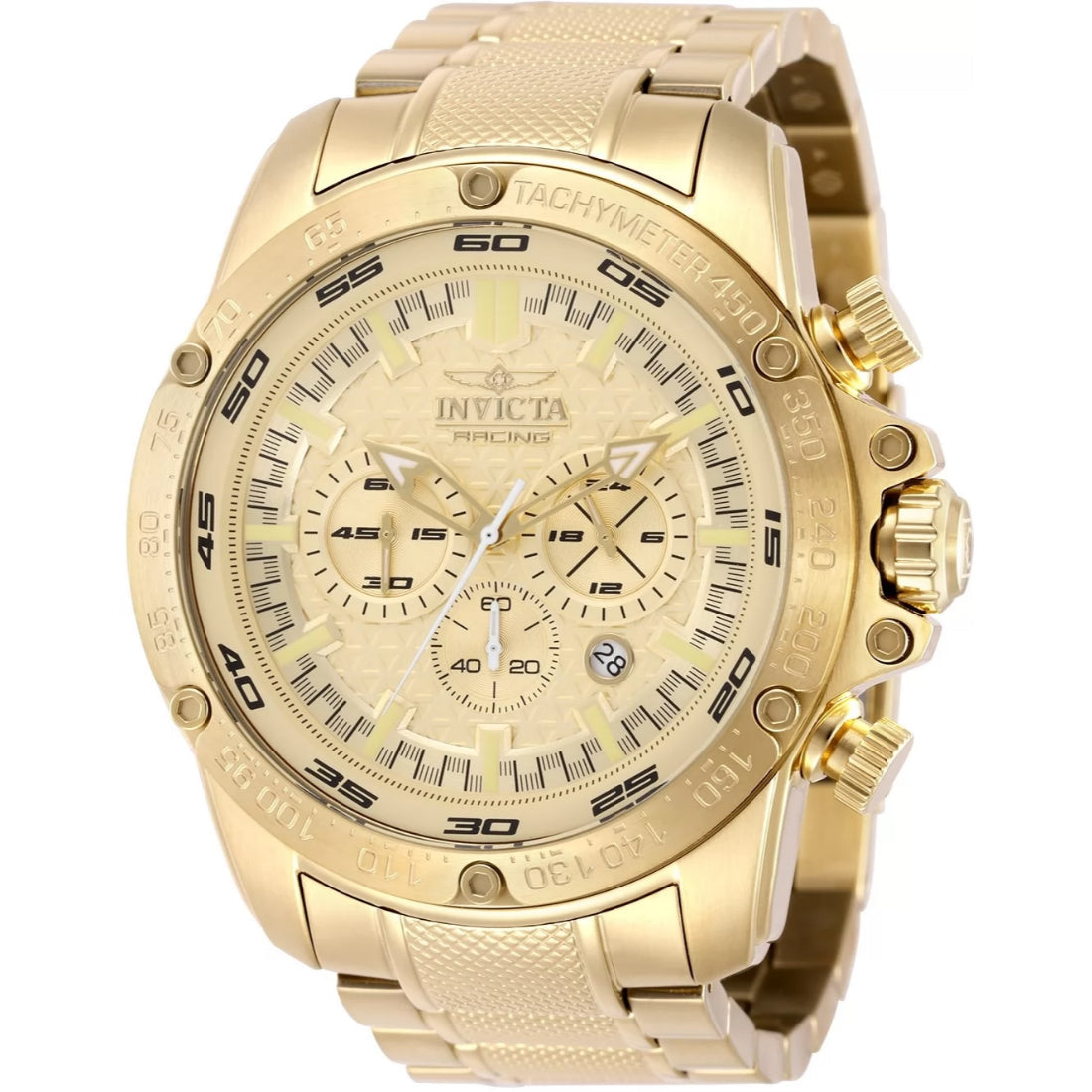 Invicta Men's 50322 Speedway Quartz VD53 Gold Dial Watch