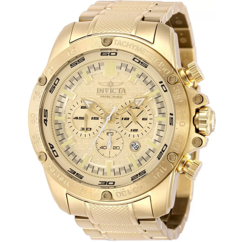 Invicta Men's 50322 Speedway Quartz VD53 Gold Dial Watch