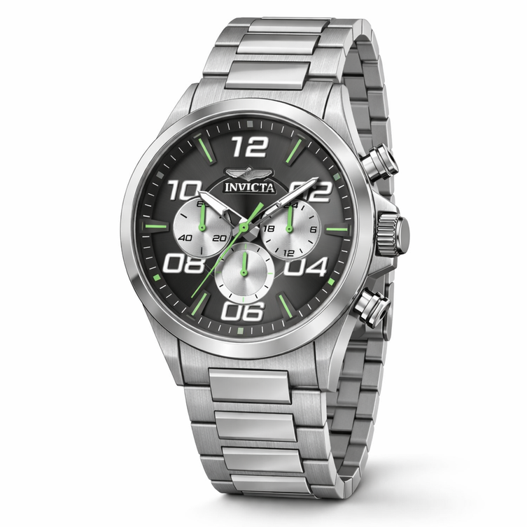 Invicta Men's 50427 Speedway Quartz VD54 Black Dial Watch