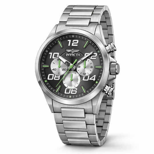 Invicta Men's 50427 Speedway Quartz VD54 Black Dial Watch