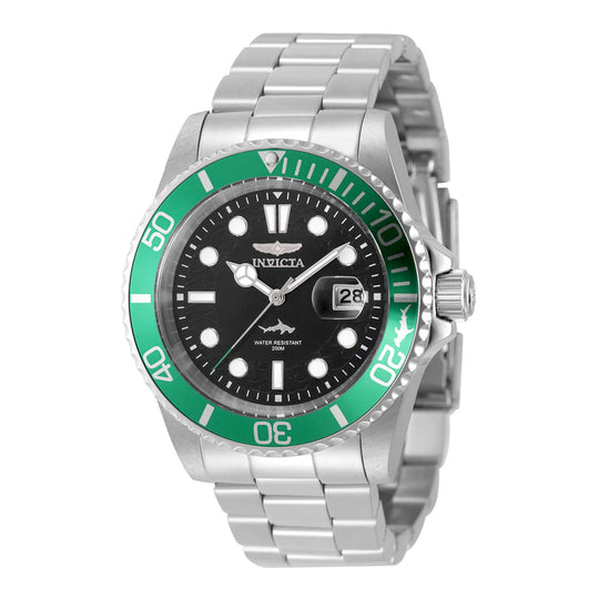 Invicta Men's 50825 Pro Diver Quartz PC32 Black Dial Watch