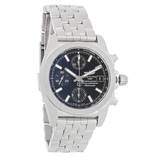 Breitling Chronomat  Men's Silver-tone Bracelet Automatic Watch - W1331012/BD92-385A