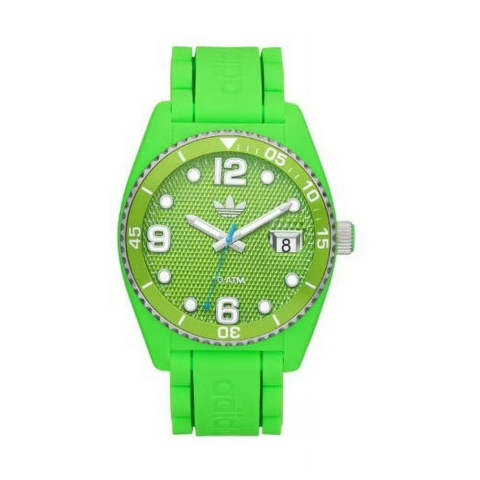 Adidas Brisbane Unisex Green Strap Quartz Watch - ADH6156