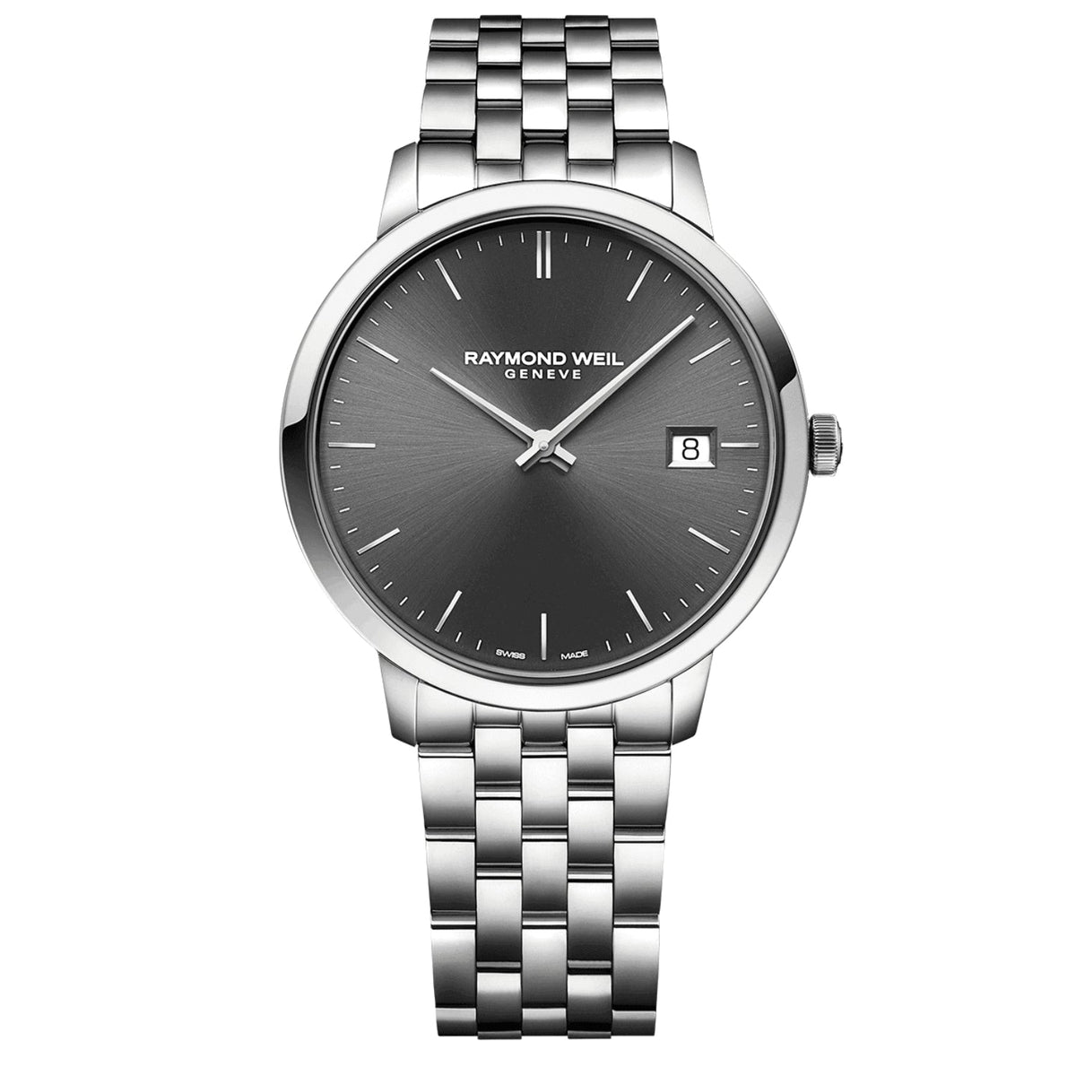Raymond Weil Men's 5585-ST-60001 Silver-tone Stainless Steel Watch