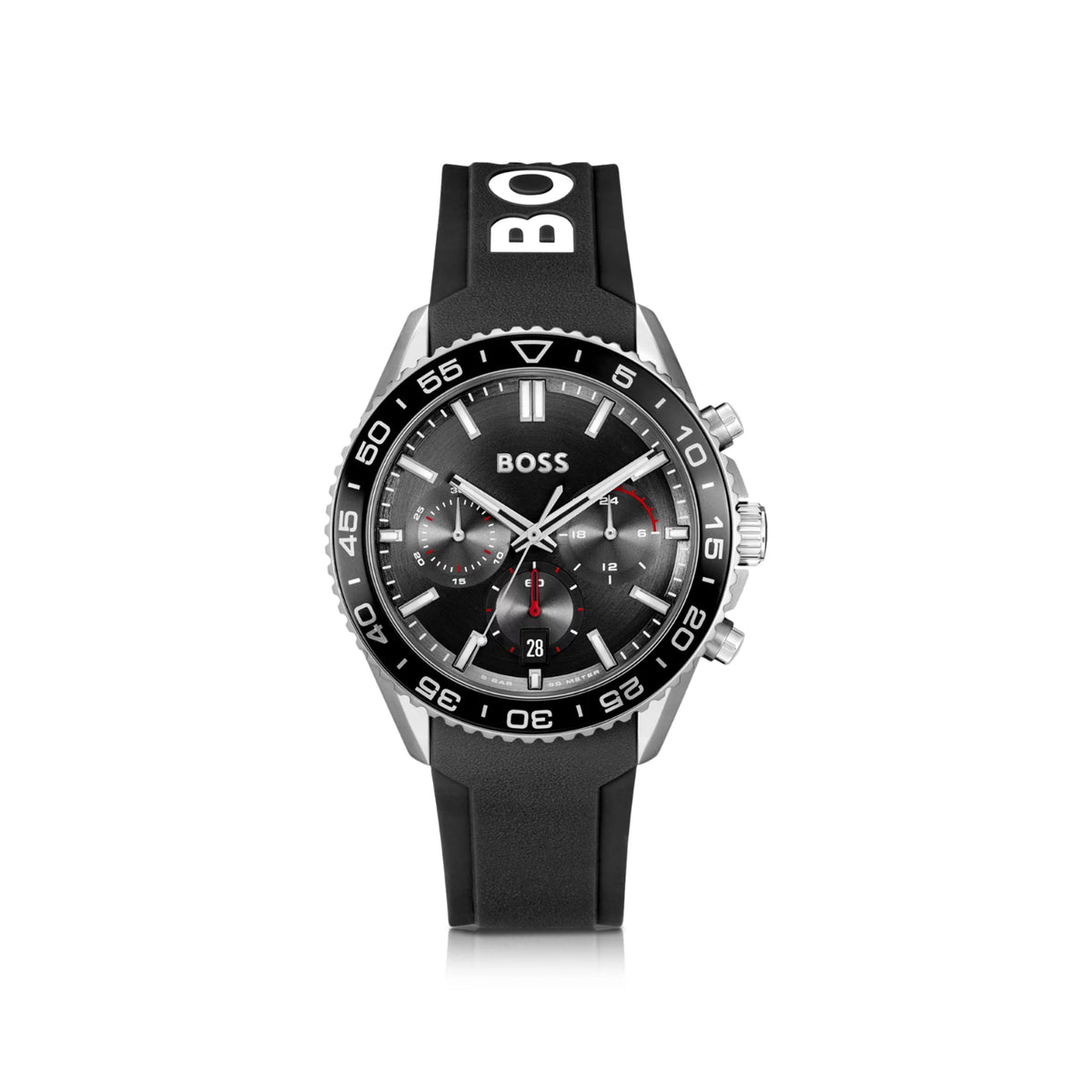 Hugo Boss Runner Men's Black Strap Quartz Watch - 58137096