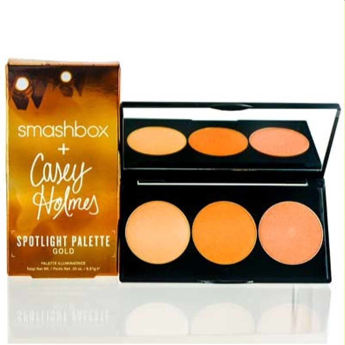 Smashbox Gold Color Palette 0.3 OZ (8.5 ml) - 3 Highlight Shades