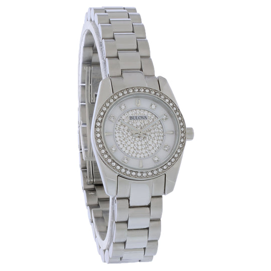 Bulova Women's Silver-tone Bracelet Quartz Watch - 96X165