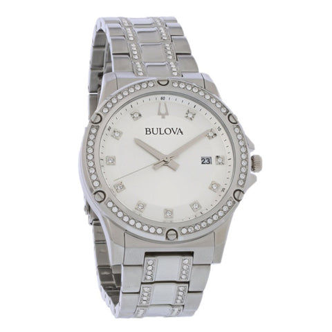 Bulova Men's Silver-tone Bracelet Quartz Watch - 96K114