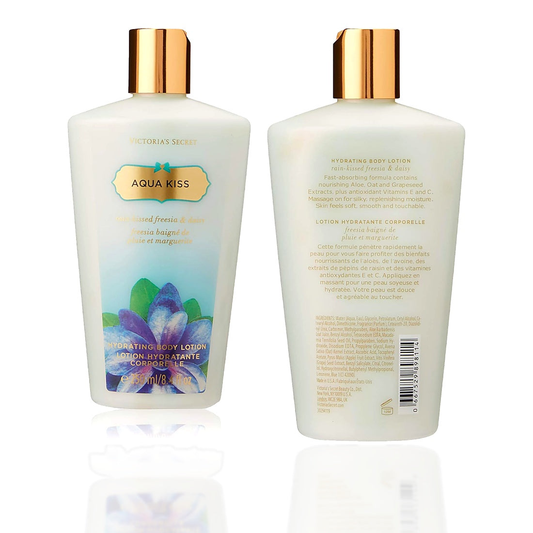 Victoria's Secret Aqua Kiss Body Lotion 8.4 Oz (250 Ml) for Women