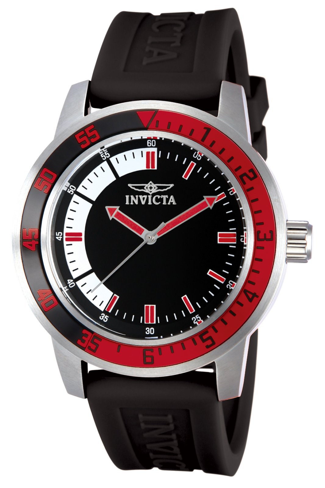 Invicta Specialty Men's Black Strap Quartz Watch - 12845