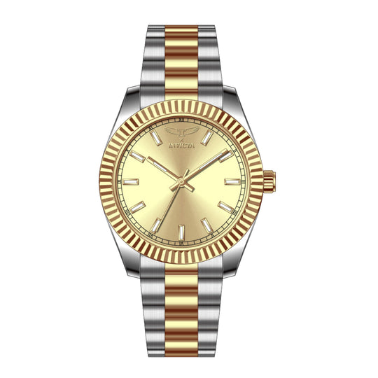 Invicta Men's 69009 Gold, Steel Stainless Steel Watch