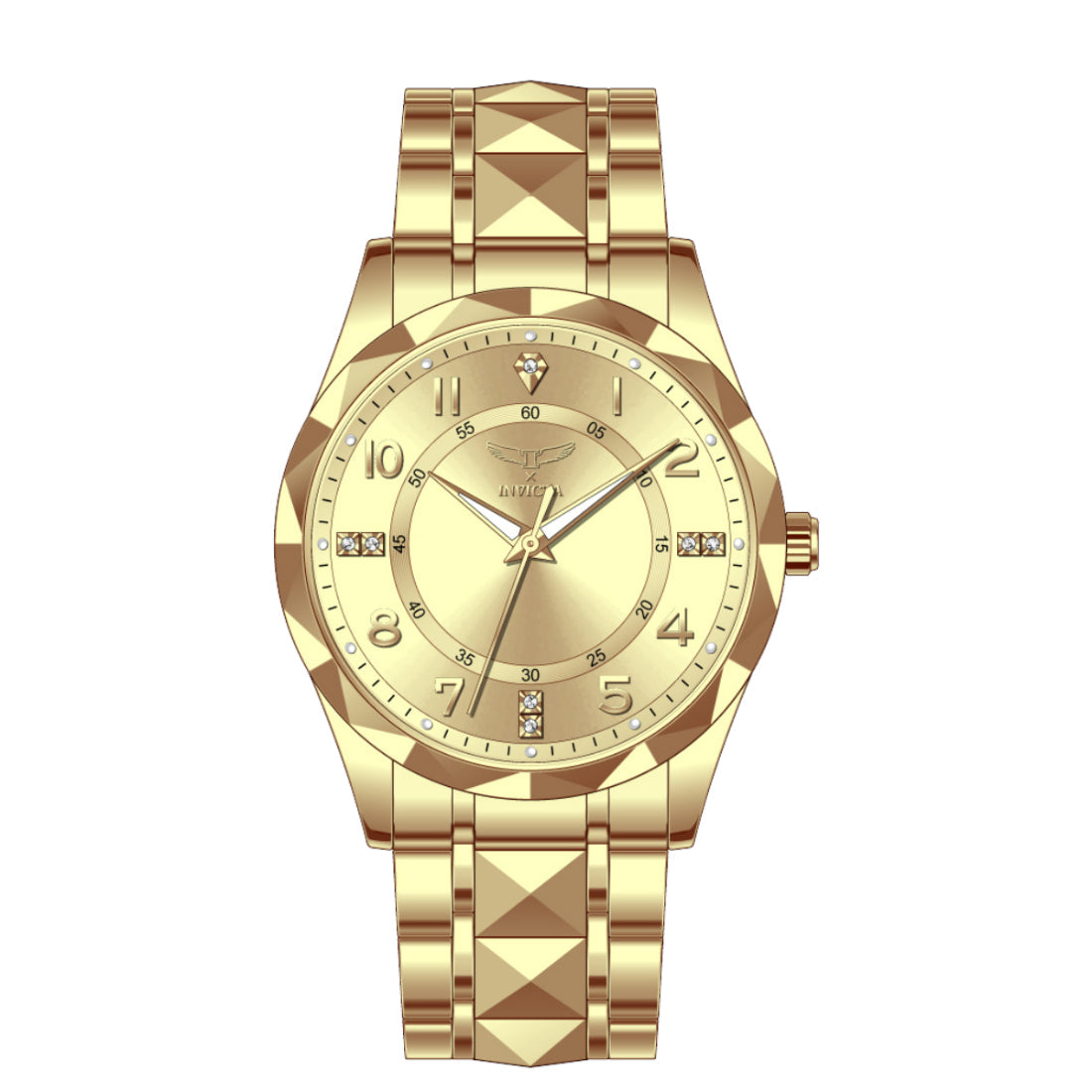 Invicta Men's 69017 Gold Stainless Steel Watch
