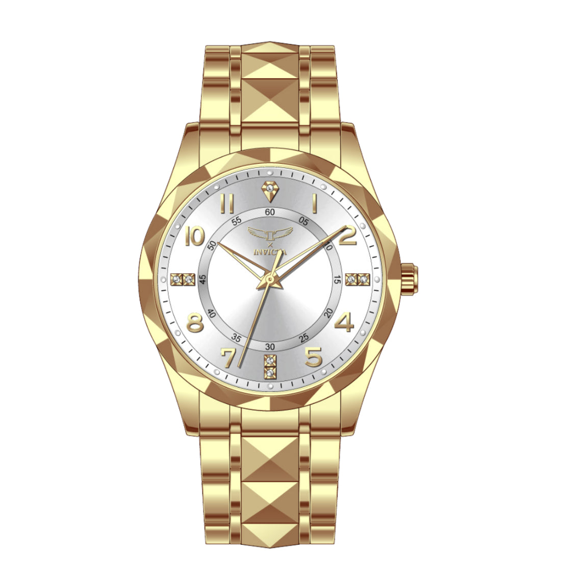 Invicta Men's 69018 Gold Stainless Steel Watch