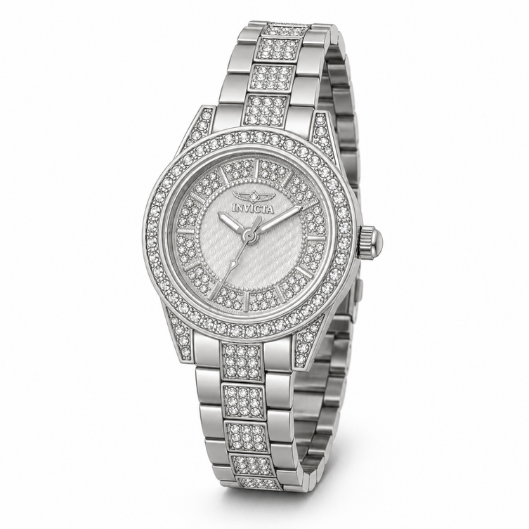 Invicta Women's 69062 Wildflower Quartz PC21S White Dial Watch