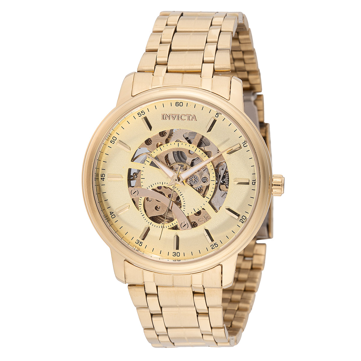 Invicta Men's 69119 Objet D Art Automatic LG0801B Gold Dial Watch