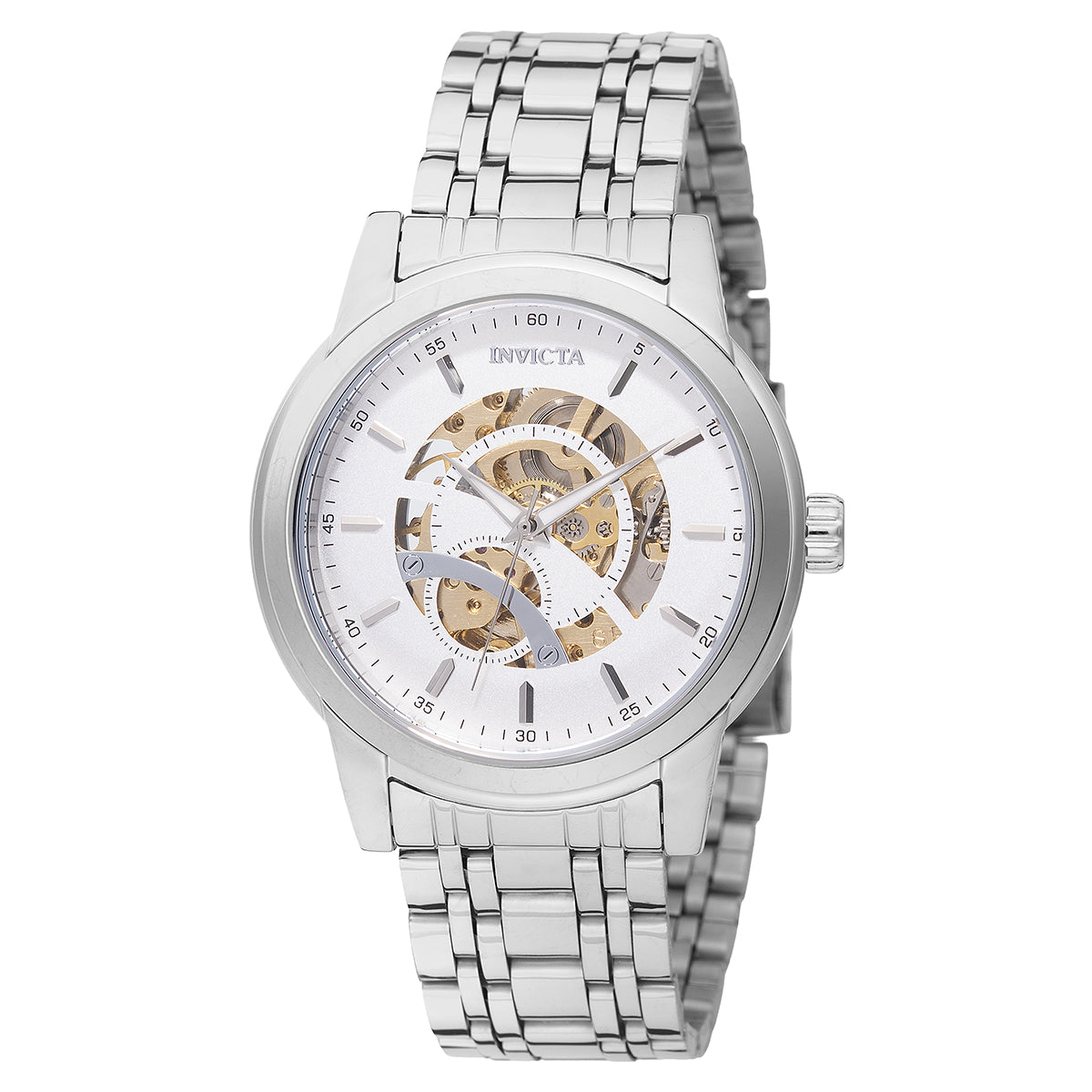 Invicta Men's 69122 Objet D Art Automatic LG0801B Silver Dial Watch
