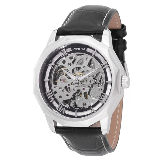 Invicta Men's 69128 Objet D Art Automatic LG0801B Silver Dial Watch