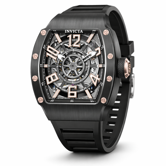 Invicta Men's 69513 S1 Rally Automatic 2802 Black Dial Watch