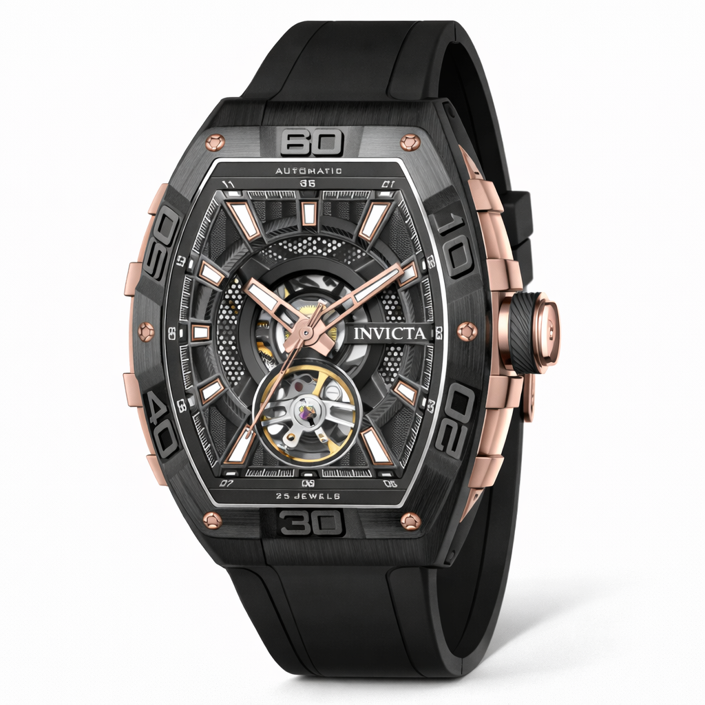 Invicta Men's 69517 S1 Rally Automatic 2802 Black Dial Watch
