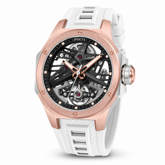 Invicta Men's 69539 Celestial Mechanical 1a07 Rose Gold Dial Watch