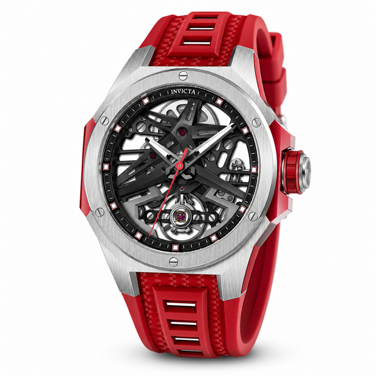 Invicta Men's 69540 Celestial Mechanical 1a07 Steel Dial Watch