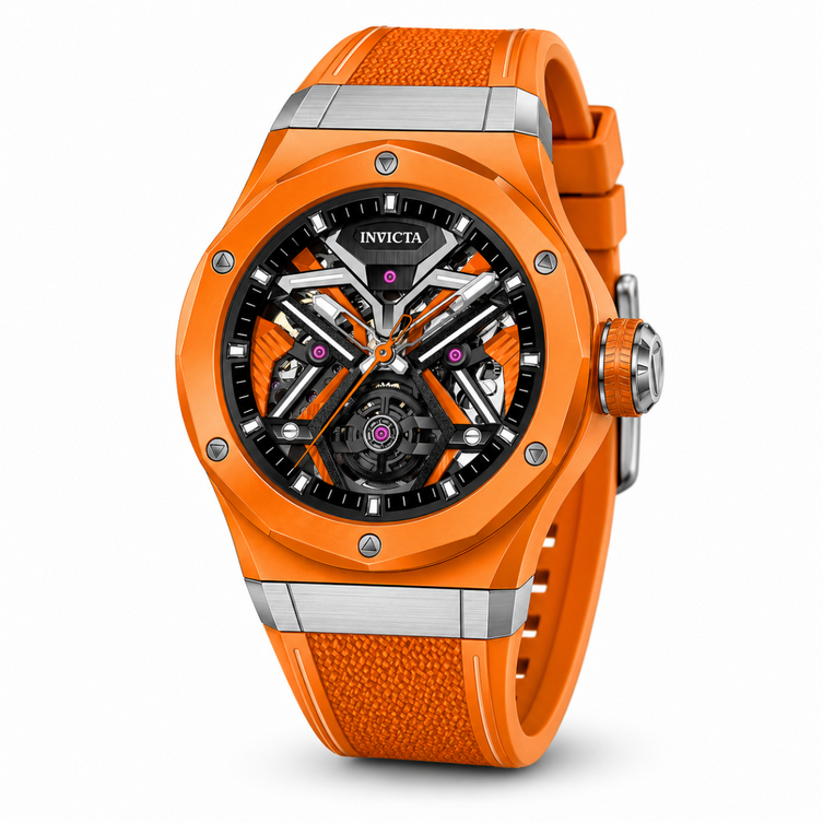 Invicta Men's 69545 Celestial Mechanical 3267z Steel Dial Watch