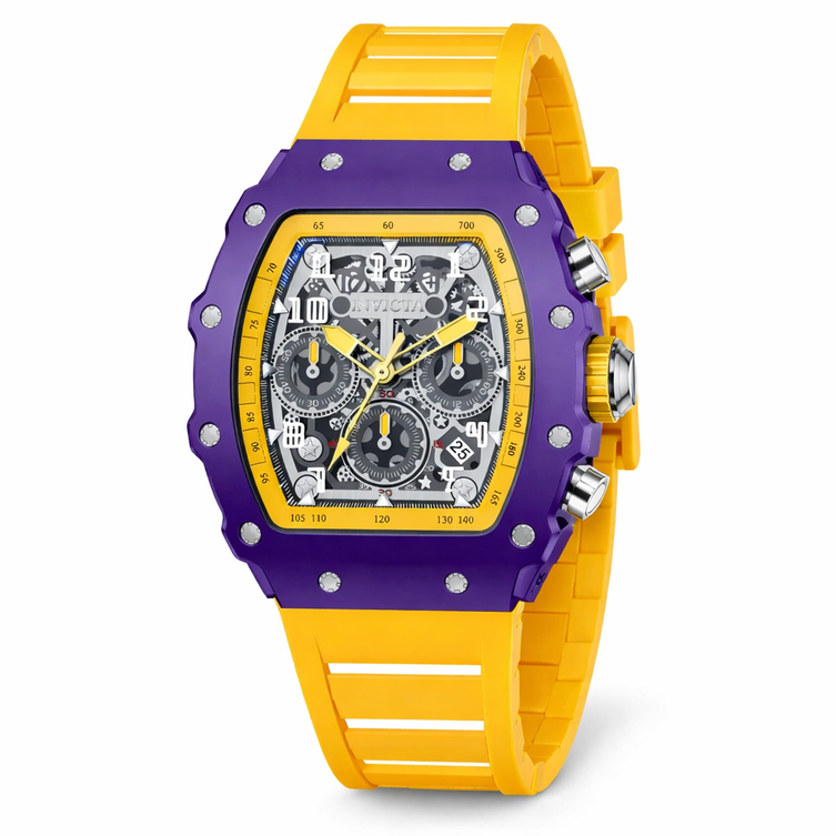 Invicta Men's Invicta Racing Quartz MG53 Silver Dial Watch