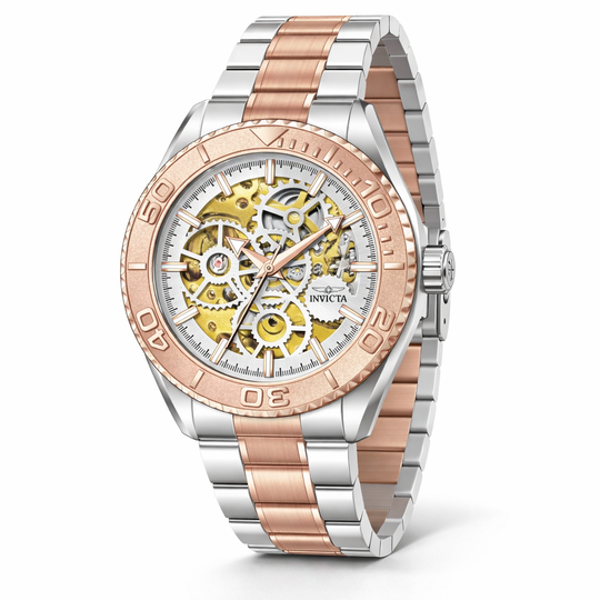 Invicta Men's 69763 Objet D Art Mechanical MG11 Steel Dial Watch